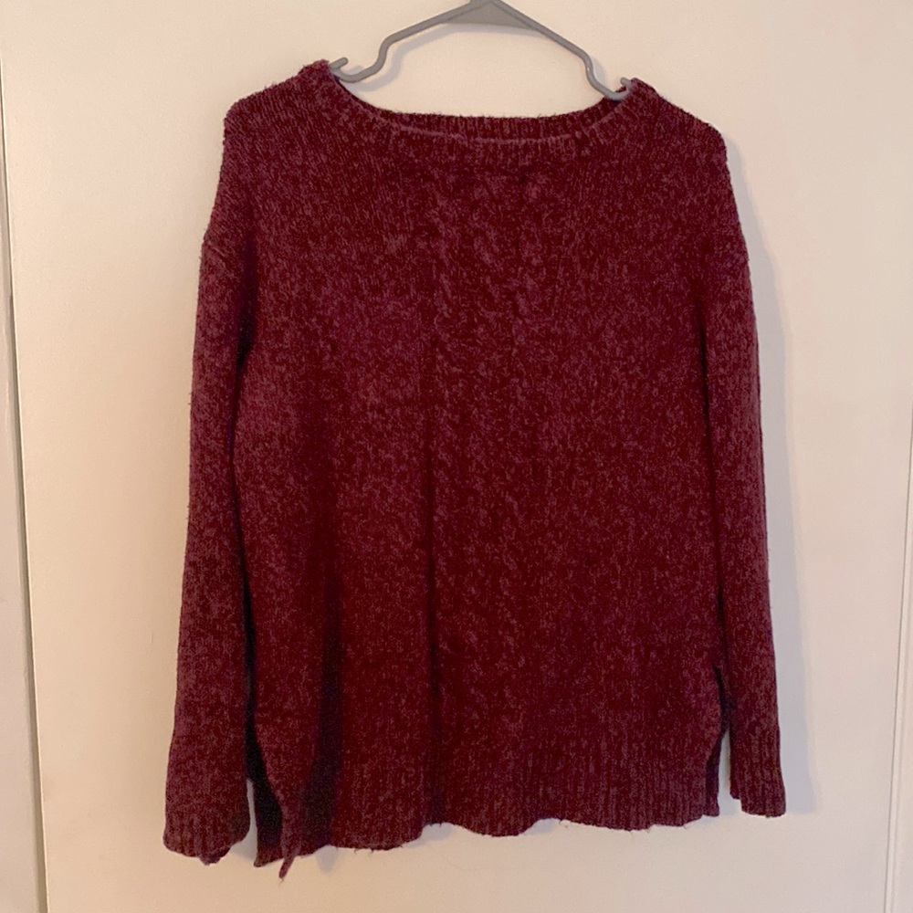 Red sweater